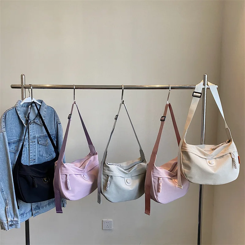 Simple Canvas Crossbody Bag for Women Dumpling Bag Casual Class Bags for Girl Lightweight Travel Bags Sports Bags Сумка Женская
Simple Canvas Crossbody Bag for Women Dumpling Bag Casual Class Bags for Girl Lightweight Travel Bags Sports Bags Сумка Женская