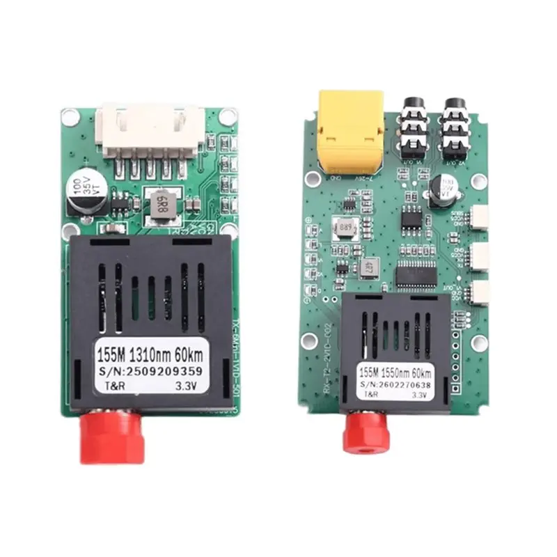 TTL For Drones Optical Transceiver Module 60KM DC 5.5-26V TX RX TTL To Fiber Optic Module Terminal Equipment
TTL For Drones Optical Transceiver Module 60KM DC 5.5-26V TX RX TTL To Fiber Optic Module Terminal Equipment