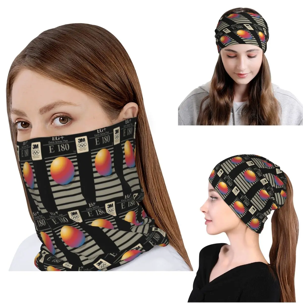 VHS Scotch E180 Bandana Neck Cover Wrap Scarf Multi-use Face Mask Beanies Hat Unisex Adult Breathable
VHS Scotch E180 Bandana Neck Cover Wrap Scarf Multi-use Face Mask Beanies Hat Unisex Adult Breathable