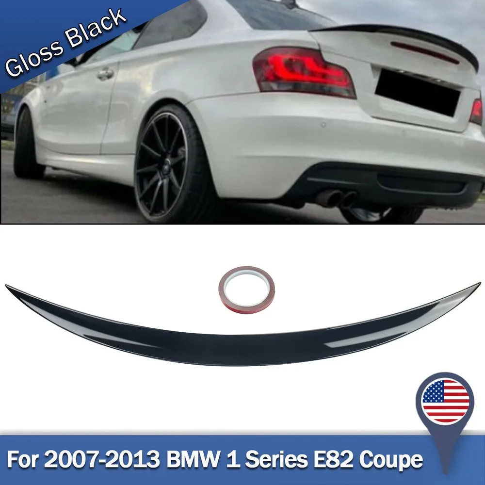 Rear Trunk Lip Spoiler For BMW E82 125i 128i 135i M Coupe 2007-2013 car tail roof trunk Spoilers Wings Gloss Black Auto Parts
Rear Trunk Lip Spoiler For BMW E82 125i 128i 135i M Coupe 2007-2013 car tail roof trunk Spoilers Wings Gloss Black Auto Parts