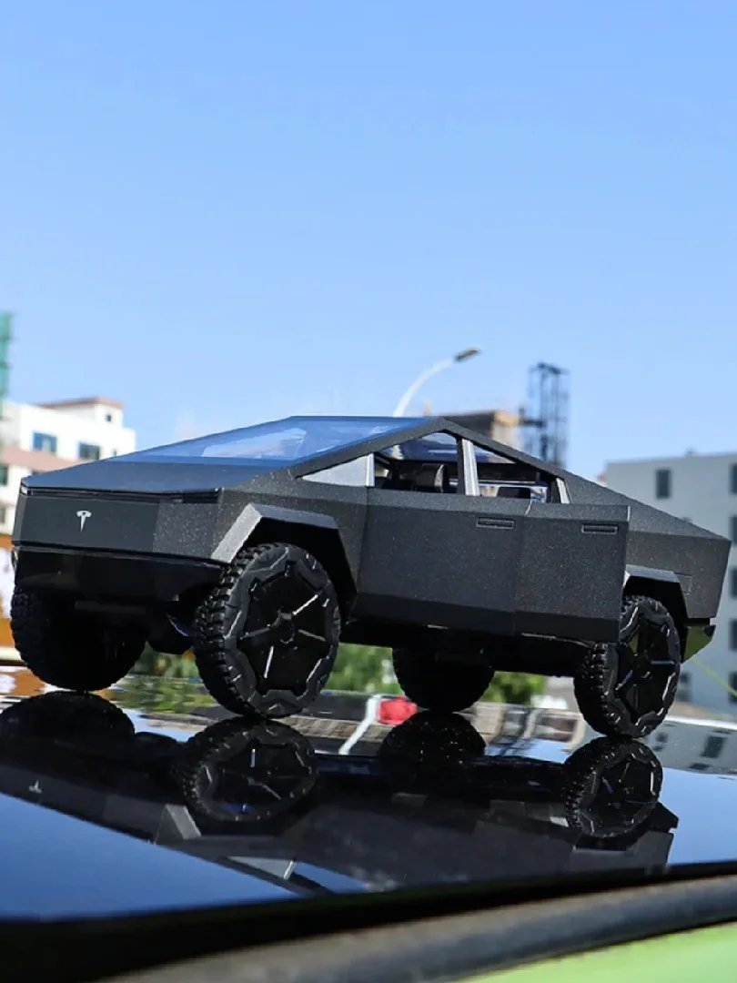 New Energy Car Tesla Cybertruck Off-Road Pickup Truck CheZhi 1:24 Alloy Metal Model Simulation Exquisite Diecasts & Toy Vehicles
New Energy Car Tesla Cybertruck Off-Road Pickup Truck CheZhi 1:24 Alloy Metal Model Simulation Exquisite Diecasts & Toy Vehicles