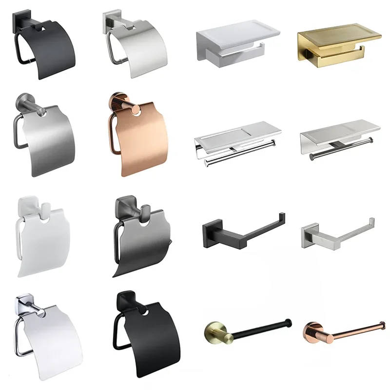 Wall Mounted Toilet Paper Holder Tissue Holder for Kitchen Stainless Steel Toilet Paper Roll Storage Hanger Bathroom Accessories
Wall Mounted Toilet Paper Holder Tissue Holder for Kitchen Stainless Steel Toilet Paper Roll Storage Hanger Bathroom Accessories