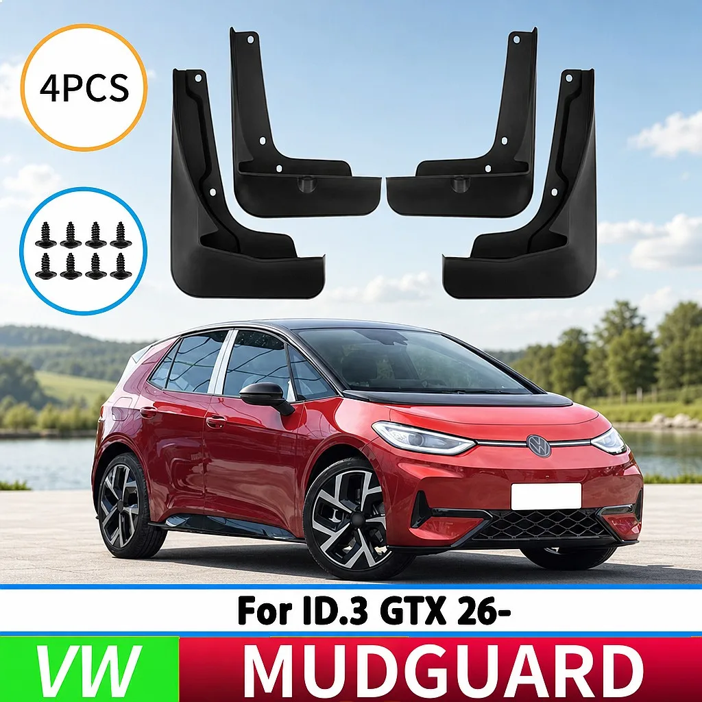 Suitable for Volkswagen ID.3 GTX 2026 Mudguards Splash Guards Tire Fenders Car Accessories
Suitable for Volkswagen ID.3 GTX 2026 Mudguards Splash Guards Tire Fenders Car Accessories