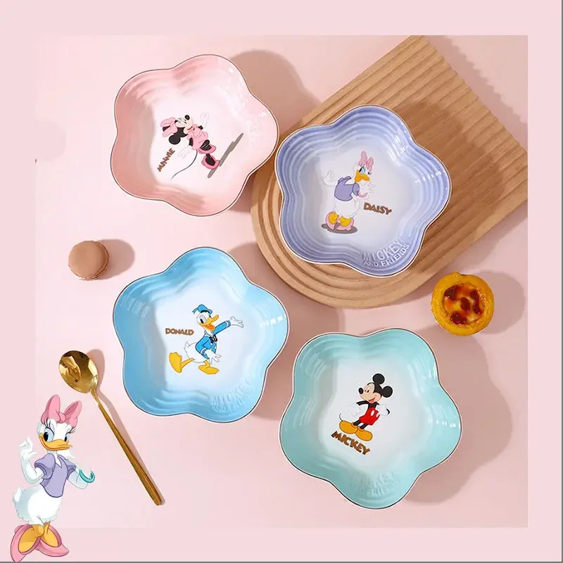 Disney Mickey and Minnie Plates Kawaii Cartoon Household Tableware Dishes High-end Light Luxury New Children's Dinner Plates
Disney Mickey and Minnie Plates Kawaii Cartoon Household Tableware Dishes High-end Light Luxury New Children's Dinner Plates