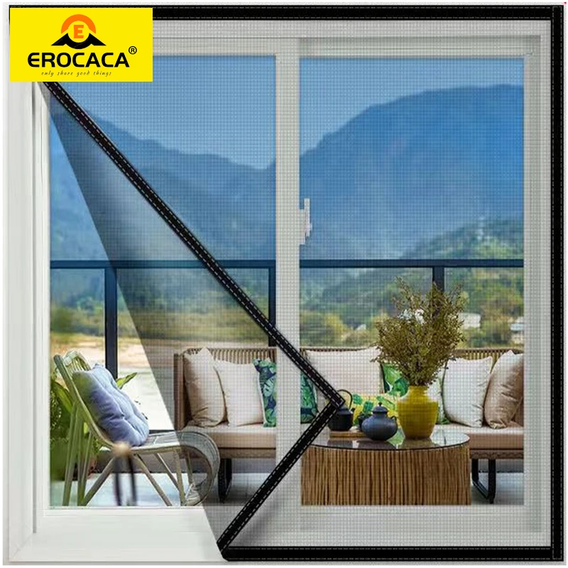 EROCACA Black Fiberglass Mosquito Nets for Window Universal Window Screen Mesh Tulle Invisible Against Mosquitoes and Flies
EROCACA Black Fiberglass Mosquito Nets for Window Universal Window Screen Mesh Tulle Invisible Against Mosquitoes and Flies
