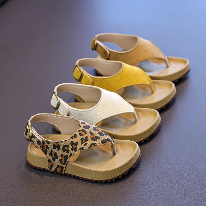 Mumoresip Kids Leopard Sandals Summer Fashion Flip Flop Girls Causal Shoes Outdoor Thick Soled Breathable Children Beach Sandals
Mumoresip Kids Leopard Sandals Summer Fashion Flip Flop Girls Causal Shoes Outdoor Thick Soled Breathable Children Beach Sandals