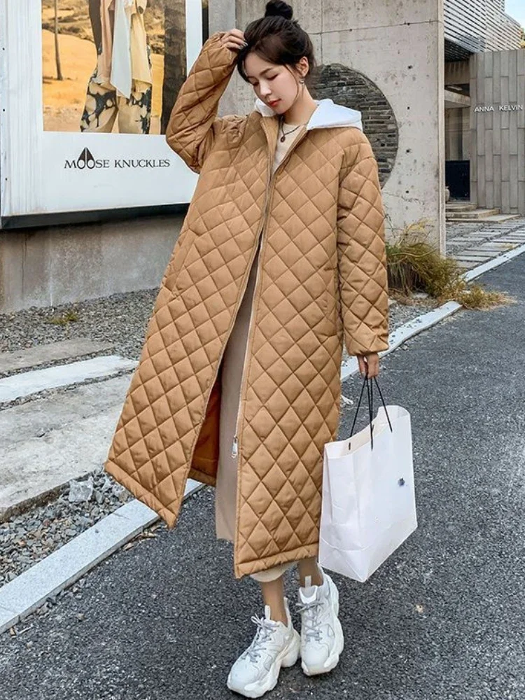 Mid-length Padded Jacket New in Winter Clothes Women Warm Parka Fashion Elegance Casual Coats Hooded Zipper Soft Loose Comfort
Mid-length Padded Jacket New in Winter Clothes Women Warm Parka Fashion Elegance Casual Coats Hooded Zipper Soft Loose Comfort