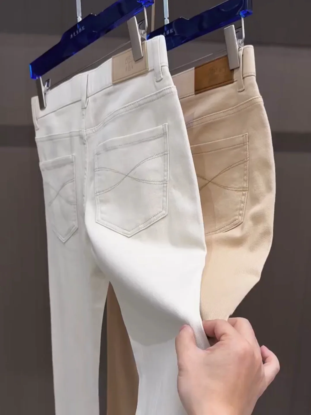 Ele Early Spring Men's Jeans Sli Trendy European Slim Fit Casual Comfortable Breathable Antibacterial Faionable
Ele Early Spring Men's Jeans Sli Trendy European Slim Fit Casual Comfortable Breathable Antibacterial Faionable