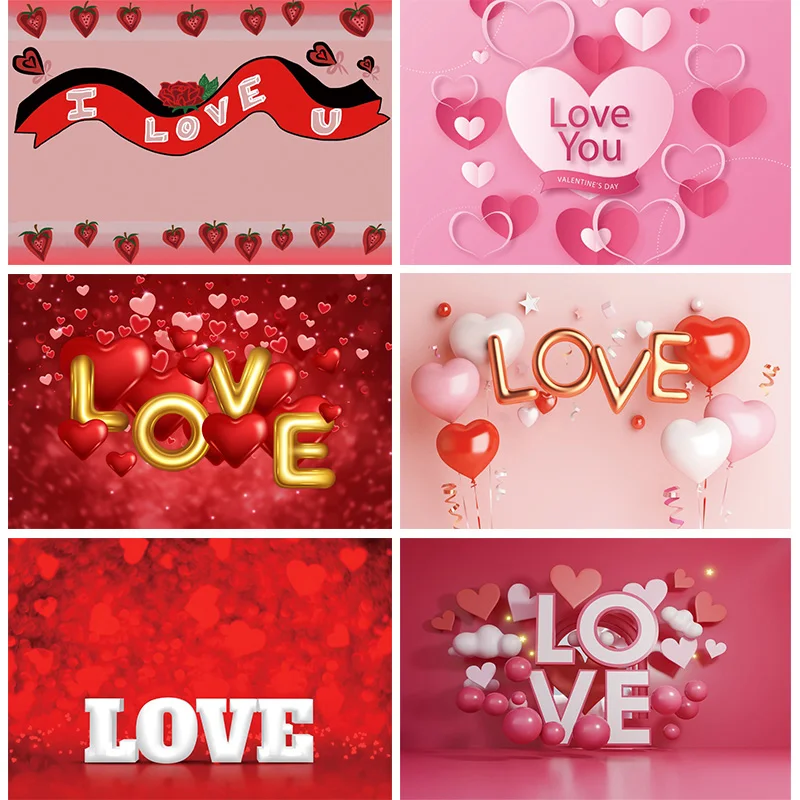 I Love You Pink Flowers Rose Photography Backdrops February 14 Valentines Day Party Banner Photo Studio Background NO-01
I Love You Pink Flowers Rose Photography Backdrops February 14 Valentines Day Party Banner Photo Studio Background NO-01