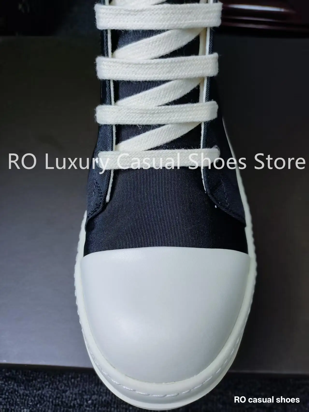 R-o Top Quality Waxed Canvas Sneakers Ankle Boot Men High Top Shoe Black Canvas Women Sneaker Casual Shoes Zipper Lace Up Boots
R-o Top Quality Waxed Canvas Sneakers Ankle Boot Men High Top Shoe Black Canvas Women Sneaker Casual Shoes Zipper Lace Up Boots