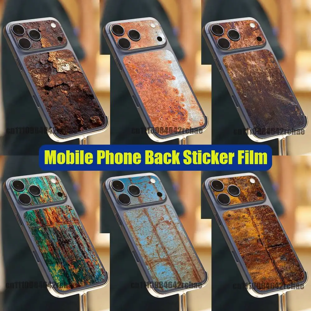 For Rusty Metal Industrial Style iPhone 17 Pro Max Phone Back Sticker Film Decal Skin Wrap DIY Custom Stickers Full Cover
For Rusty Metal Industrial Style iPhone 17 Pro Max Phone Back Sticker Film Decal Skin Wrap DIY Custom Stickers Full Cover