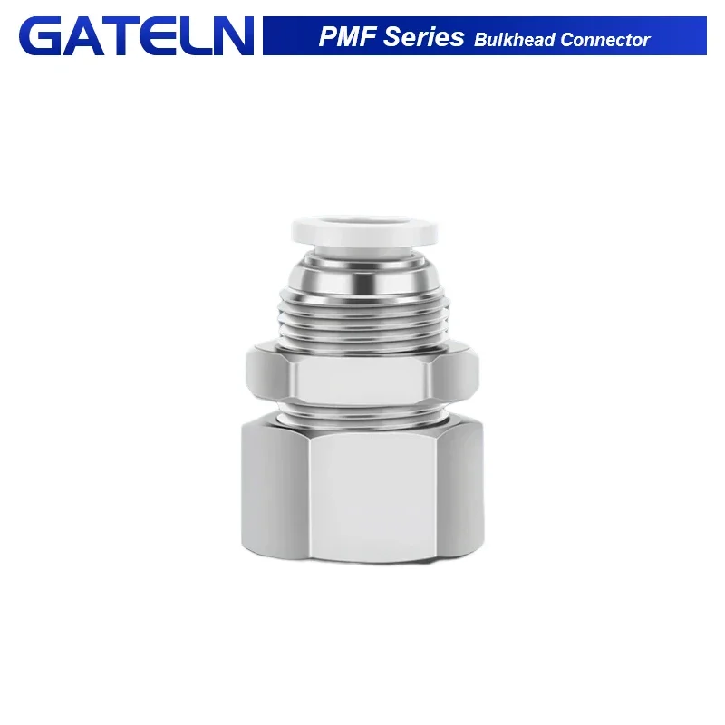 PMF Series Pneumatic Quick Connector Female Thread 1/8" 1/4" 3/8" 1/2" Air Pipe Hose 4 6 8 10 12mm Bulkhead Fixed Joint
PMF Series Pneumatic Quick Connector Female Thread 1/8" 1/4" 3/8" 1/2" Air Pipe Hose 4 6 8 10 12mm Bulkhead Fixed Joint