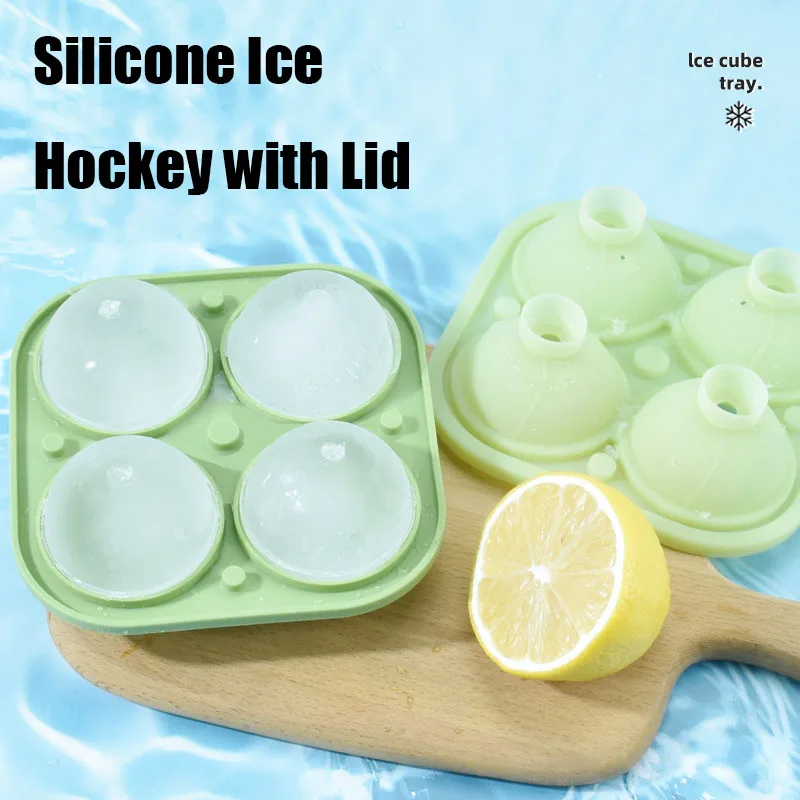 4Grid Ice Boll Cube Trays For Freezer Ice Ball Maker Mold Circle Round Ice Cube Mold with Lid Making PCs for Cocktail Whiskey
4Grid Ice Boll Cube Trays For Freezer Ice Ball Maker Mold Circle Round Ice Cube Mold with Lid Making PCs for Cocktail Whiskey