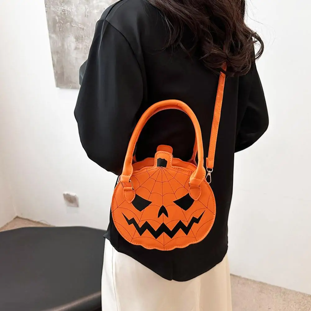 Halloween-Theme Single-Shoulder Bag Color-Blocked Design Stylish PU Material with Pumpkin-Shape for Daily Commuting Work Ne E4C0
Halloween-Theme Single-Shoulder Bag Color-Blocked Design Stylish PU Material with Pumpkin-Shape for Daily Commuting Work Ne E4C0