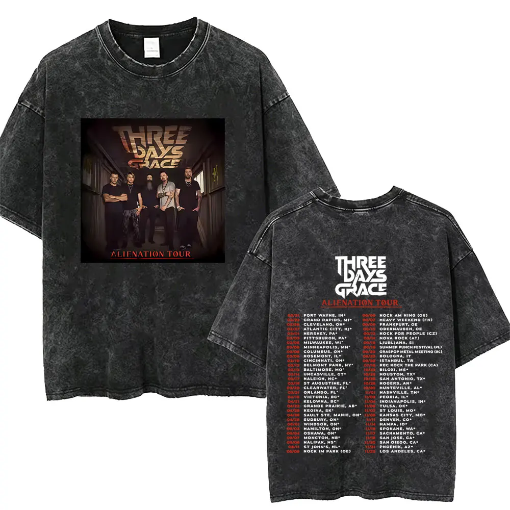 Washed Vintage Rock Band Heavy Mental Three Days Grace Alienation Tour 2026 T-shirt Men Women Retro Gothic Oversized Streetwear
Washed Vintage Rock Band Heavy Mental Three Days Grace Alienation Tour 2026 T-shirt Men Women Retro Gothic Oversized Streetwear