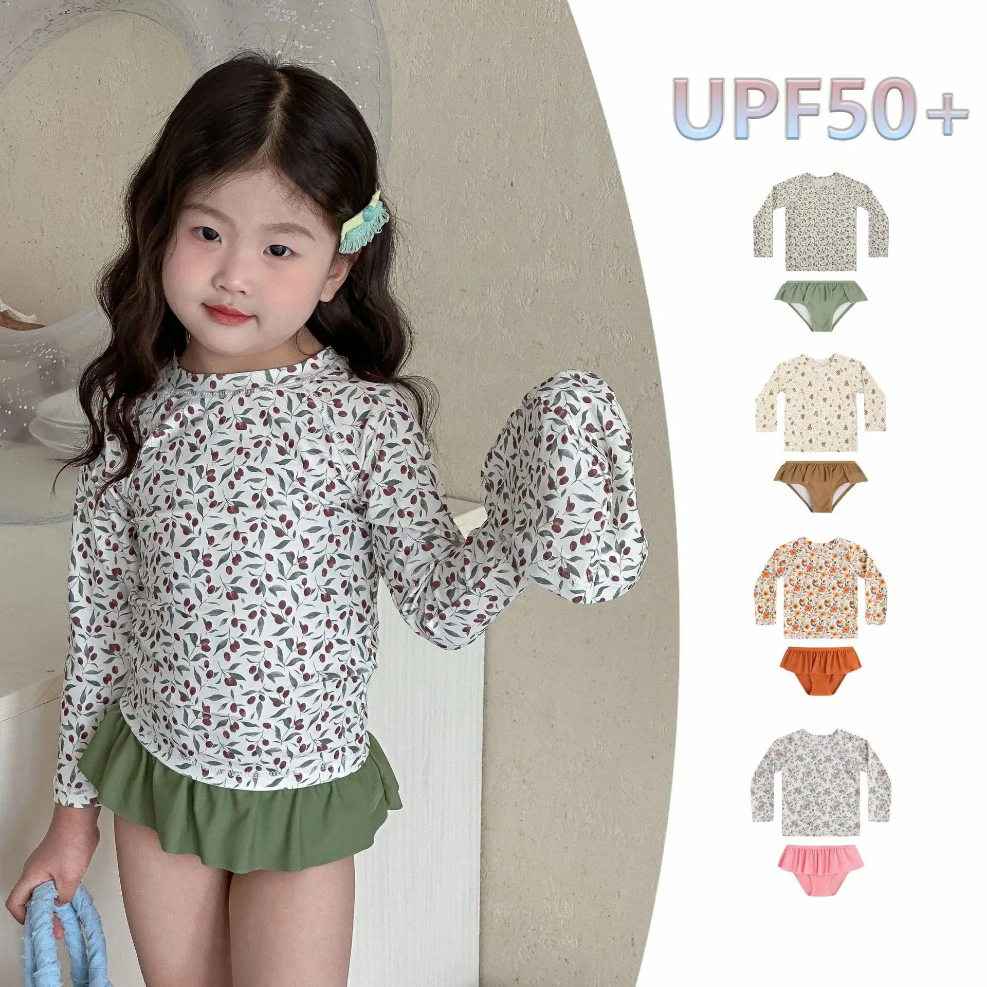 1-7T Flower Girls Swimsuit Toddler Kid Beach Summer Clothes Set Long Sleeve Stretch Top Shorts Set Swimwear Set Outfit
1-7T Flower Girls Swimsuit Toddler Kid Beach Summer Clothes Set Long Sleeve Stretch Top Shorts Set Swimwear Set Outfit