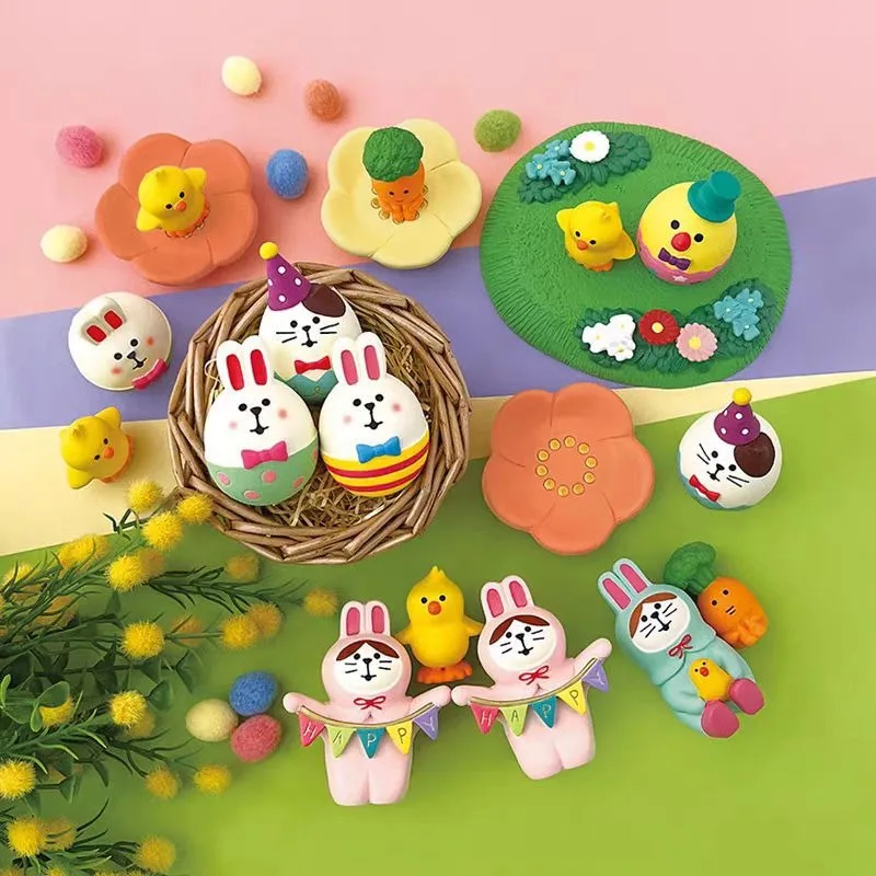 Cartoon Cute Easter Resin Small Ornament Cake Home Desktop Car Cute Grain Decoration DIY Crafts Ornament
Cartoon Cute Easter Resin Small Ornament Cake Home Desktop Car Cute Grain Decoration DIY Crafts Ornament