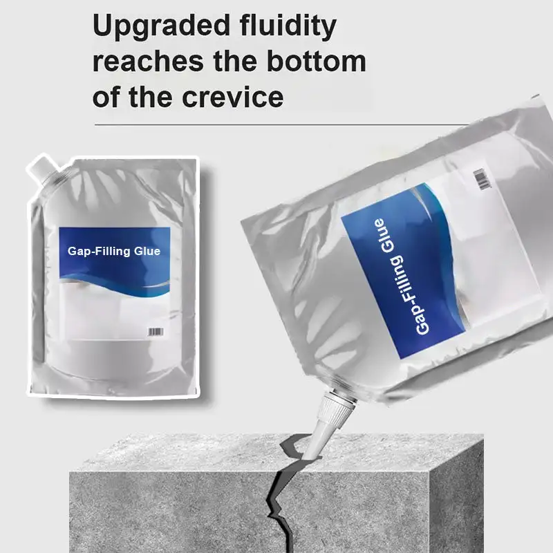 Caulking Glue 500g Wall Ground Gap Quick Drying Crack Resistant Gap Filling Glue Slab Concrete Crack Waterproof Repair Sealant
Caulking Glue 500g Wall Ground Gap Quick Drying Crack Resistant Gap Filling Glue Slab Concrete Crack Waterproof Repair Sealant