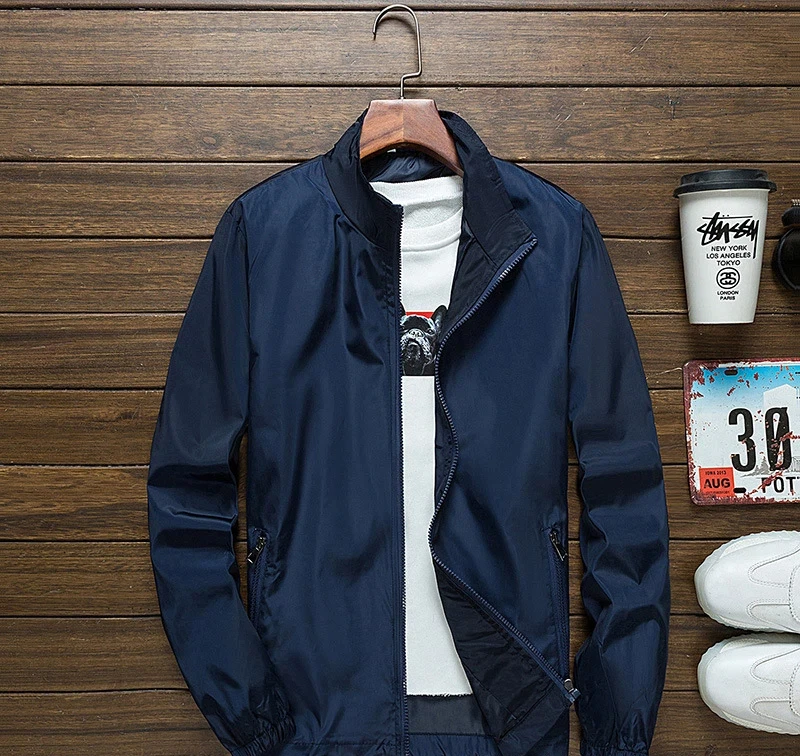 Мужская легкая ветровка для весны и осени, тонкая, в корейском стиле, приталенная, для активного отдыха, повседневная, азиатский размер
Мужская легкая ветровка для весны и осени, тонкая, в корейском стиле, приталенная, для активного отдыха, повседневная, азиатский размер