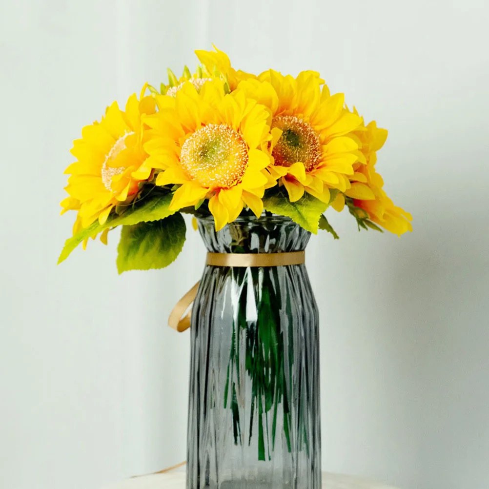 1pc Simulated Sunflower Bouquet Bridal Bridesmaid Handheld Decor Wedding Party Flower Arrangement Artificial Bouquet For Bridal
1pc Simulated Sunflower Bouquet Bridal Bridesmaid Handheld Decor Wedding Party Flower Arrangement Artificial Bouquet For Bridal