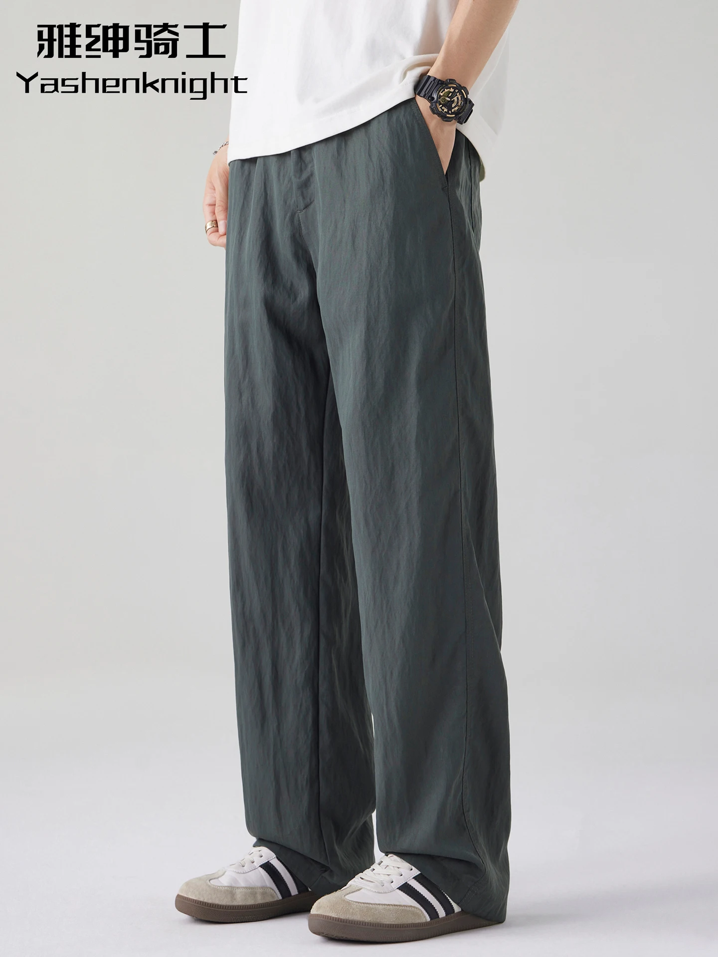 Men's Summer Thin Breathable Loose Spor Straight Leg Casual Pants Qui Dry Long Spor Leisure Faionable
Men's Summer Thin Breathable Loose Spor Straight Leg Casual Pants Qui Dry Long Spor Leisure Faionable