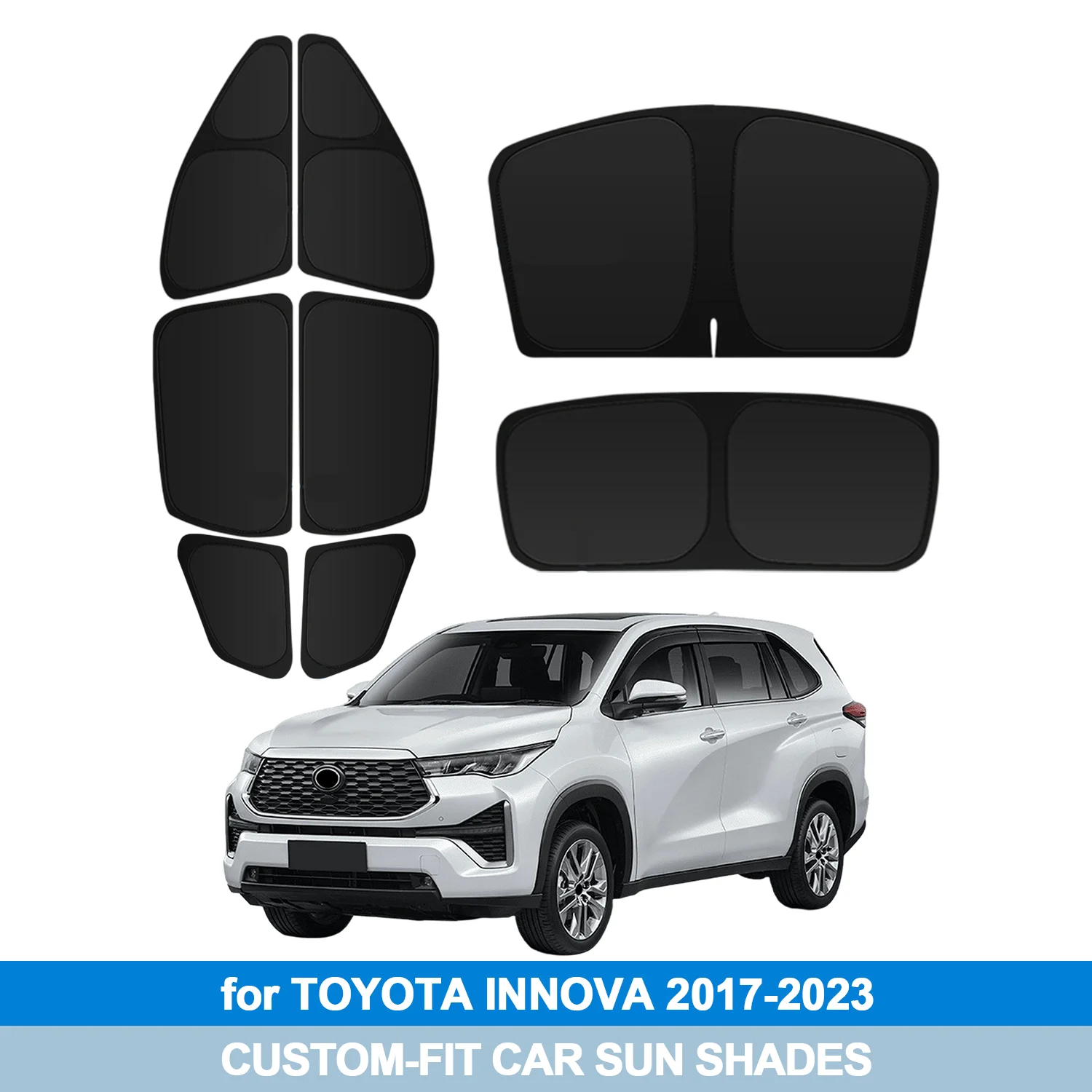 For TOYOTA INNOVA 2017-2023 Windshield Sun Shade Side Window Shades Cover Sun Visor Shield Privacy Protection
For TOYOTA INNOVA 2017-2023 Windshield Sun Shade Side Window Shades Cover Sun Visor Shield Privacy Protection