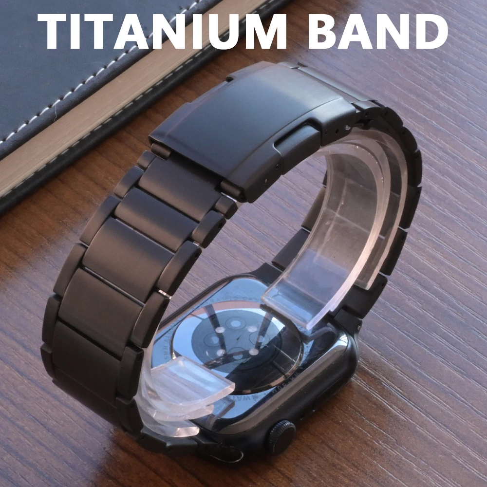 Titanium Band for Apple Watch 46MM 49MM 45MM 44MM Luxury Business Bracelet Wristband IWatch Ultra2/1 S10 9 8 7 6 5 4 SE Correa
Titanium Band for Apple Watch 46MM 49MM 45MM 44MM Luxury Business Bracelet Wristband IWatch Ultra2/1 S10 9 8 7 6 5 4 SE Correa