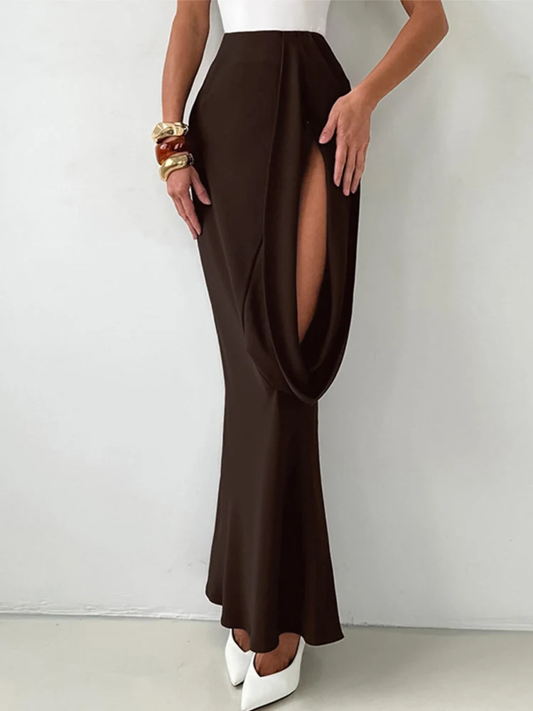 Trendix Hollow Out Elegant Skirts Women 2026 Summer High Waist Slim Ruffle Long Skirts Party Club Sexy Sheer Sheath Maxi Skirt
Trendix Hollow Out Elegant Skirts Women 2026 Summer High Waist Slim Ruffle Long Skirts Party Club Sexy Sheer Sheath Maxi Skirt