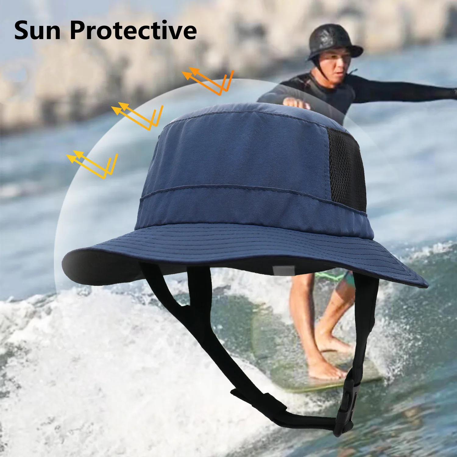 Surfing Sunscreen Fisherman Hat Adjustable Men Women Outdoor Riding Hiking Fishing Hats Summer Quick Dry Windproof Sports Cap
Surfing Sunscreen Fisherman Hat Adjustable Men Women Outdoor Riding Hiking Fishing Hats Summer Quick Dry Windproof Sports Cap