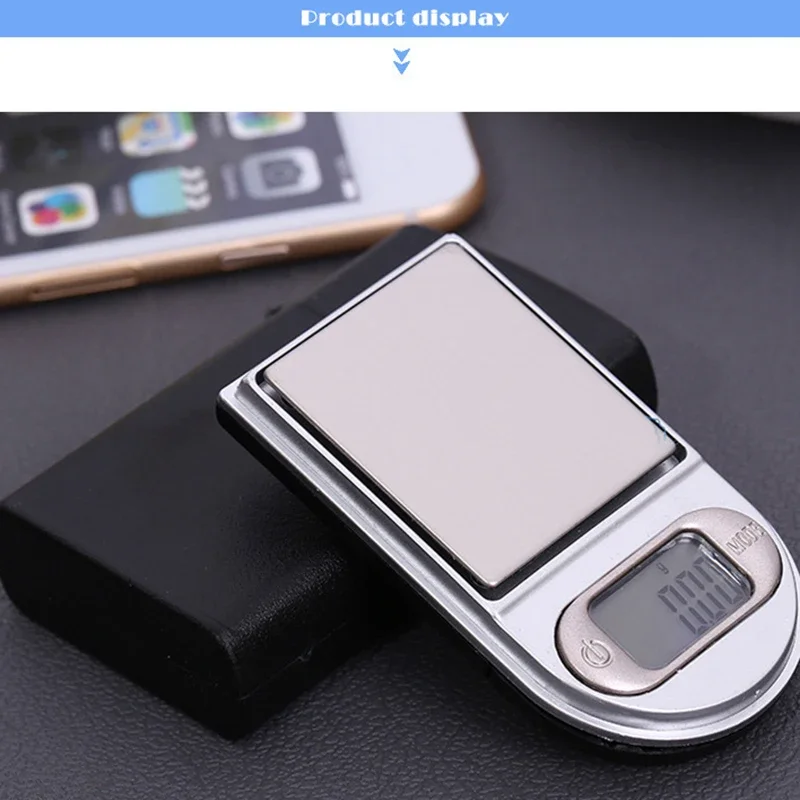 200g*0.01g Mini lighter High Precision Scale Pocket Digital Jewelry Electronic Portable Balance Lab Scale Weight Medicinal Herb
200g*0.01g Mini lighter High Precision Scale Pocket Digital Jewelry Electronic Portable Balance Lab Scale Weight Medicinal Herb