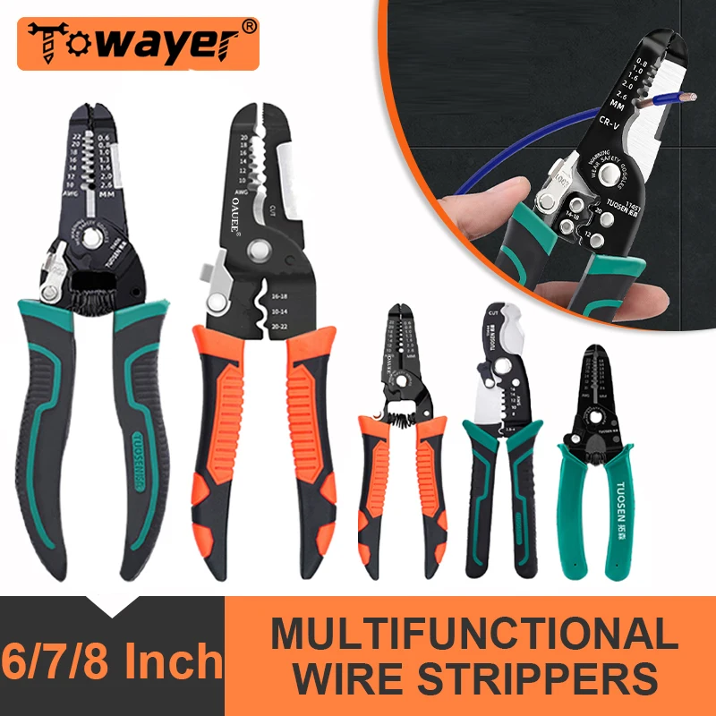 Wire Stripper Puller Multifunctional Electrician Wire Stripper Household Network Cable Wire Stripper Cutter Electrician Tool
Wire Stripper Puller Multifunctional Electrician Wire Stripper Household Network Cable Wire Stripper Cutter Electrician Tool