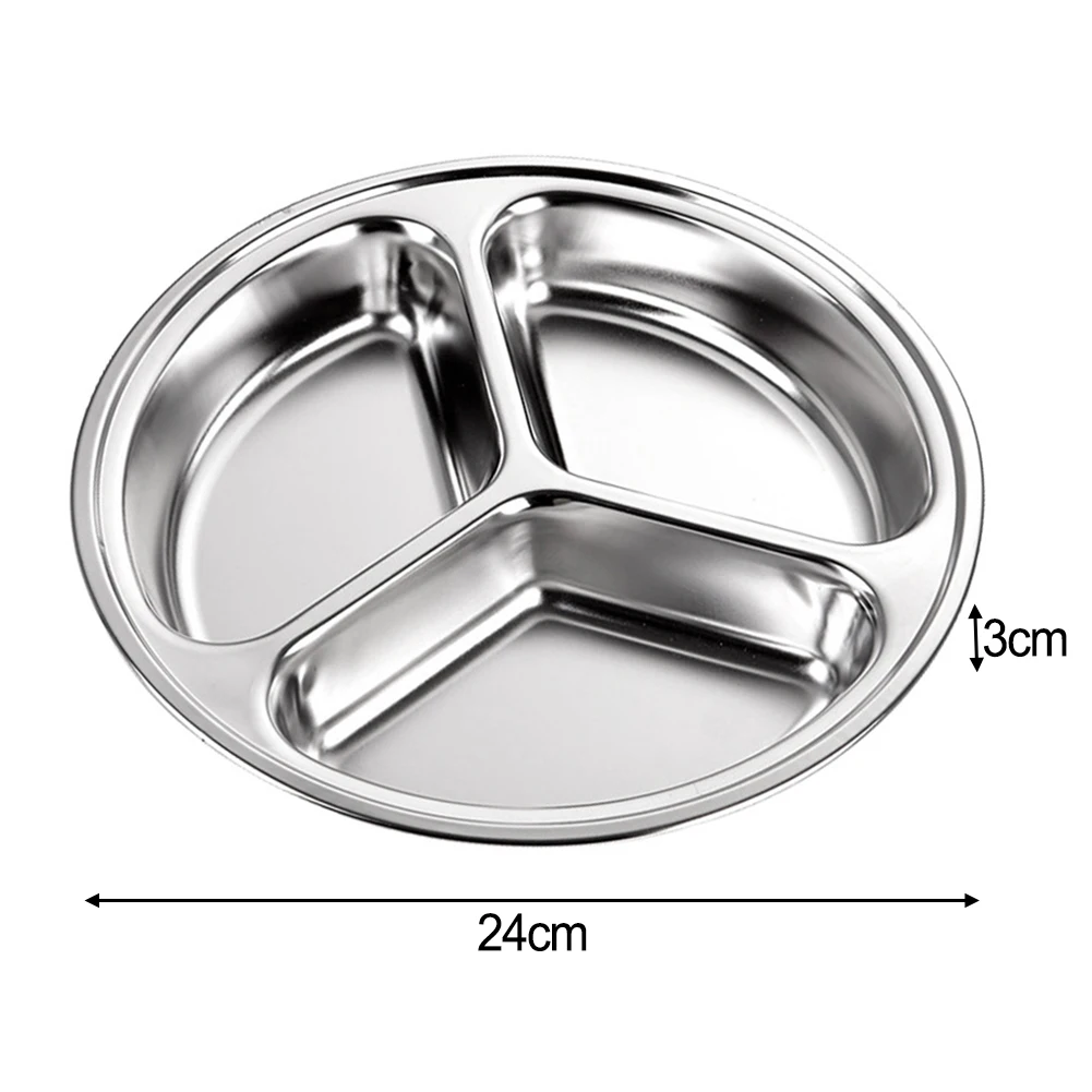 2pc Stainless Steel Round Dinner Plate Dish Tray Food Container Outdoor Camping Picnic Tableware Salad Bowl Food Plate
2pc Stainless Steel Round Dinner Plate Dish Tray Food Container Outdoor Camping Picnic Tableware Salad Bowl Food Plate