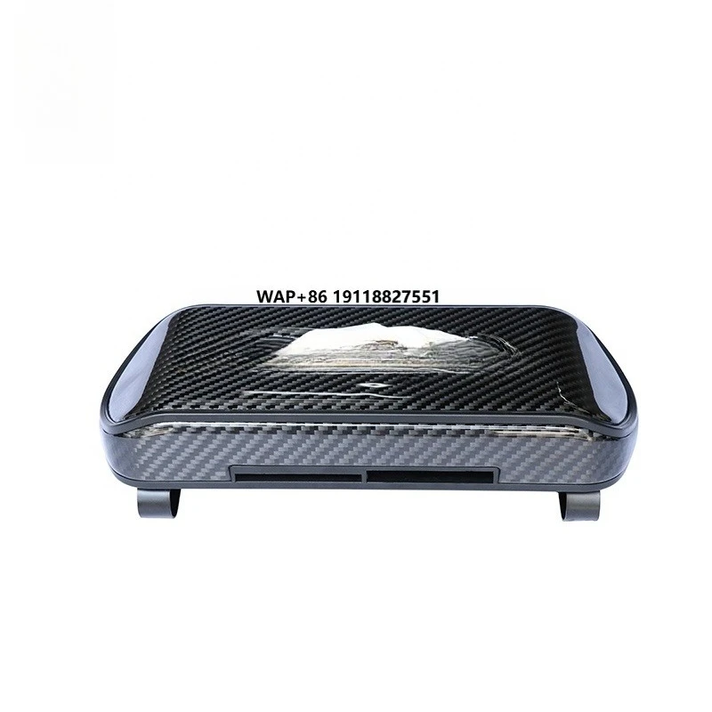 Роскошный органайзер для салона автомобиля из настоящего карбона для хранения салфеток
Роскошный органайзер для салона автомобиля из настоящего карбона для хранения салфеток