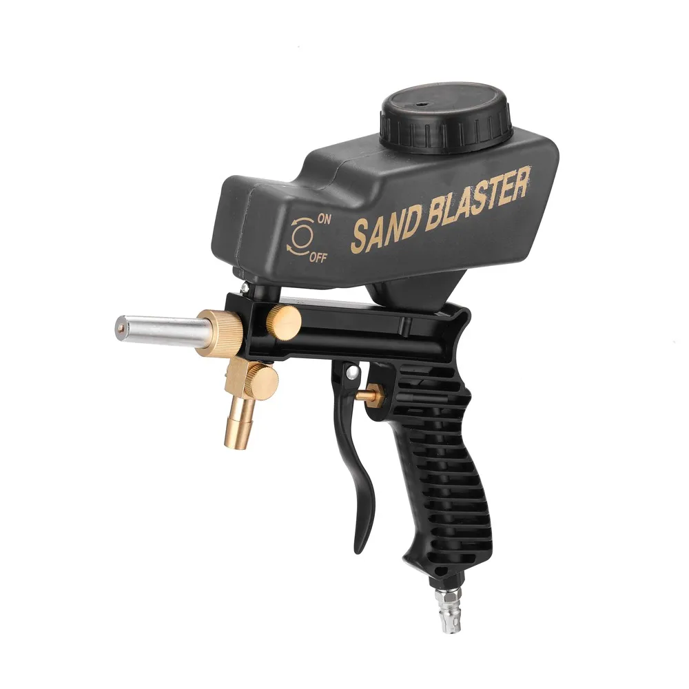 Небольшой ручной пневматический пескоструйный пистолет Портативный пневматический пескоструйный пистолет Популярные аксессуары для пескоструйной обработки 
Небольшой ручной пневматический пескоструйный пистолет Портативный пневматический пескоструйный пистолет Популярные аксессуары для пескоструйной обработки