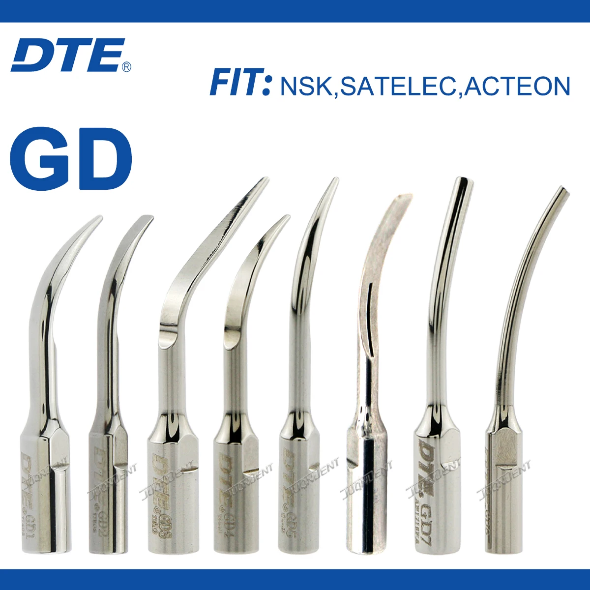 Original Woodpecker DTE Dental Tips GD1-GD8 Scaling Tips Fit NSK Scaler Handpiece Dentistry Tools
Original Woodpecker DTE Dental Tips GD1-GD8 Scaling Tips Fit NSK Scaler Handpiece Dentistry Tools