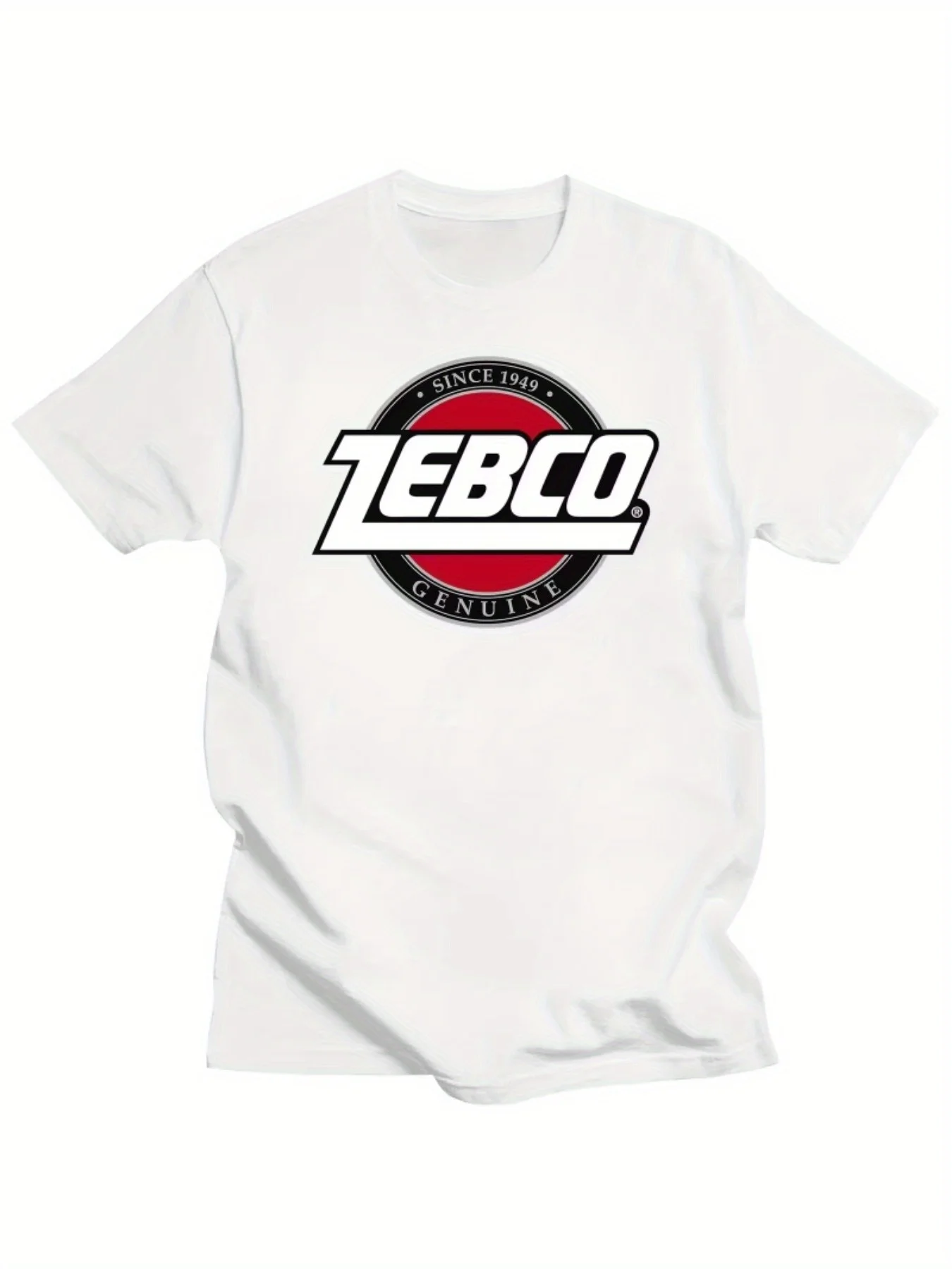 Мужская хлопковая футболка больших размеров Zebco — черная повседневная футболка с логотипом, коротким рукавом, круглым вырезом, можно стирать в машине, идеально подходит для весны
Мужская хлопковая футболка больших размеров Zebco — черная повседневная футболка с логотипом, коротким рукавом, круглым вырезом, можно стирать в машине, идеально подходит для весны