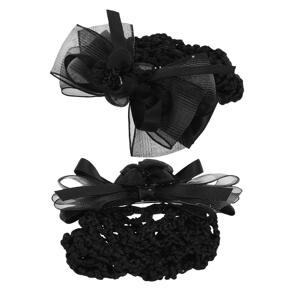 2pcs Hair Net Bag Accessories Black Polyester Bun Cover Adjustable Size Durable Reliable Easy Use French Clips Satin Bow Bank
2pcs Hair Net Bag Accessories Black Polyester Bun Cover Adjustable Size Durable Reliable Easy Use French Clips Satin Bow Bank