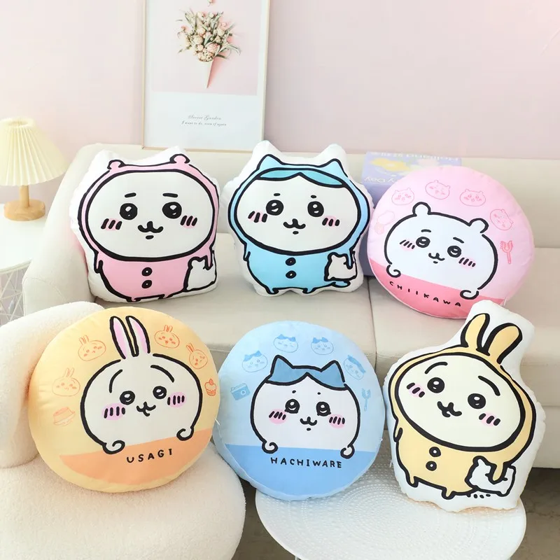 Chiikawa Hachiware Usagi cute birthday gift double-sided pattern round thickened soft pillow
Chiikawa Hachiware Usagi cute birthday gift double-sided pattern round thickened soft pillow