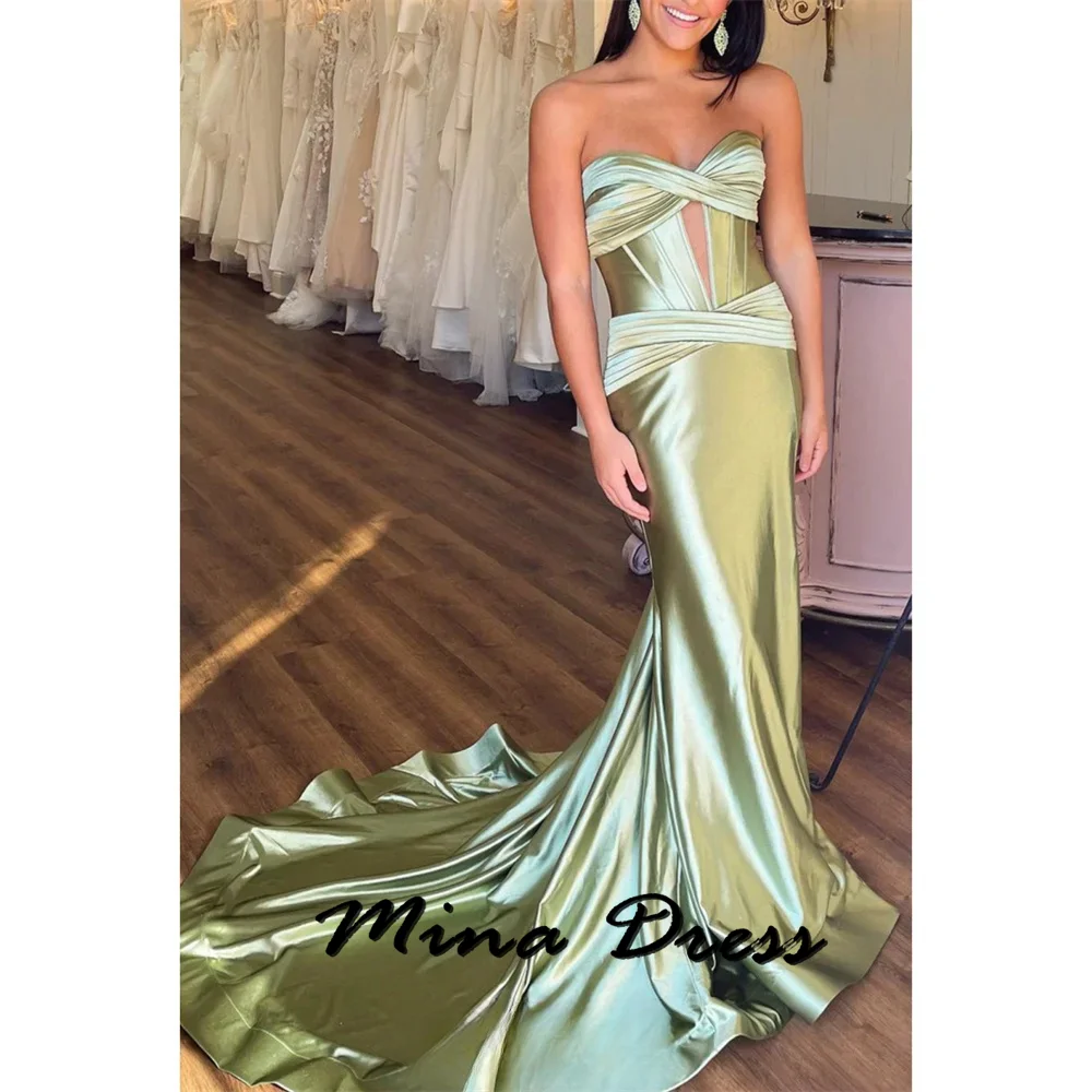 Mina Customized Backless Gala Dresses Woman 2024 for Party Dress Es Sleeveless Strapless Slit Formal Occasion Dresses Ball Gowns
Mina Customized Backless Gala Dresses Woman 2024 for Party Dress Es Sleeveless Strapless Slit Formal Occasion Dresses Ball Gowns