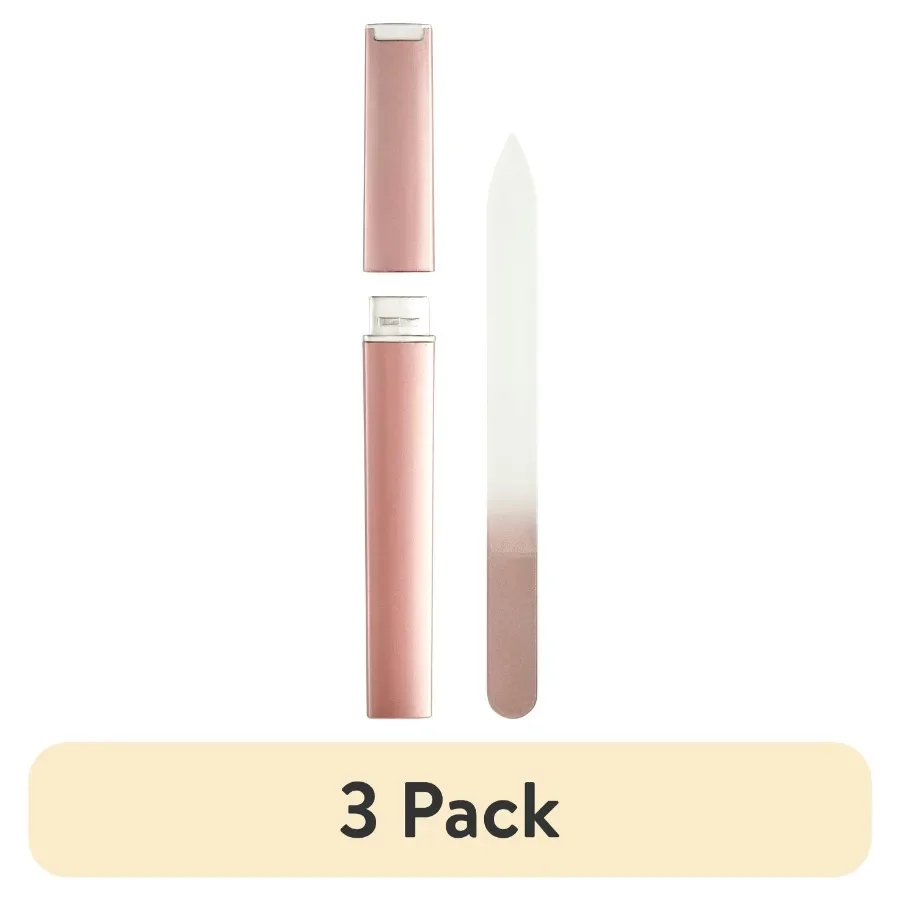 3 Pack Crystal Glass Nail File Set with Protective Case for SalonGrade Nail Care and Precision Grooming in Home or Professional
3 Pack Crystal Glass Nail File Set with Protective Case for SalonGrade Nail Care and Precision Grooming in Home or Professional