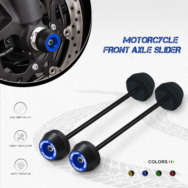 For YZFR6 r6 2017-2024 2023 2024 2025 Front Rear Wheel Axle Fork Protector Crash Slider Motorcycle R6 Falling Protection Pad
For YZFR6 r6 2017-2024 2023 2024 2025 Front Rear Wheel Axle Fork Protector Crash Slider Motorcycle R6 Falling Protection Pad