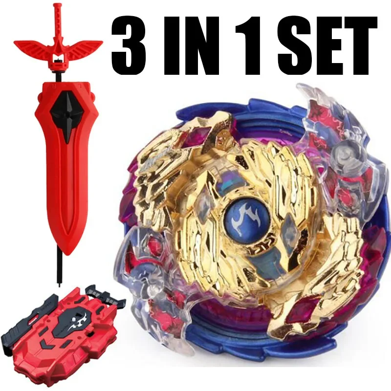 B-X TOUPIE BURST BEYBLADE Spinning Top Special Edition STARTER B-97 Gold Vesion Toys W/ NEW Sword LR Launcher
B-X TOUPIE BURST BEYBLADE Spinning Top Special Edition STARTER B-97 Gold Vesion Toys W/ NEW Sword LR Launcher