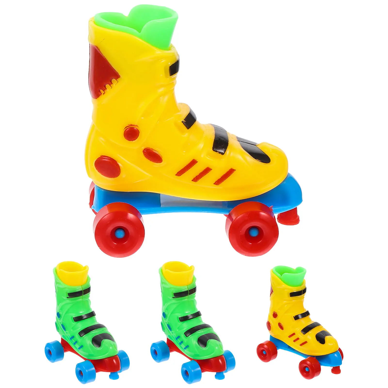2Pair Compact Finger Skate Set Trendy Colored Roller Skate Simulation for Finger Dexterity Stress Relief Portable Desktop Sports
2Pair Compact Finger Skate Set Trendy Colored Roller Skate Simulation for Finger Dexterity Stress Relief Portable Desktop Sports