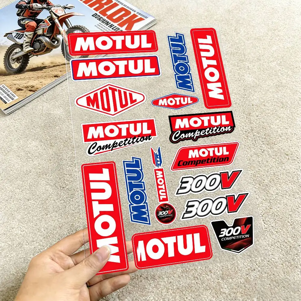 Светоотражающие наклейки Motul для мотоциклов, водонепроницаемые виниловые наклейки для мотоциклетных шлемов, топливных баков и велосипедов
Светоотражающие наклейки Motul для мотоциклов, водонепроницаемые виниловые наклейки для мотоциклетных шлемов, топливных баков и велосипедов
