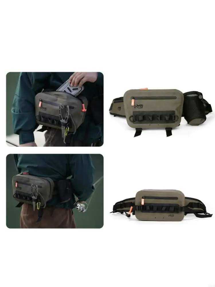Multifunctional Fishing Tackle Lures Bag Shoulder Bag Waist Pack Large Capacity
Multifunctional Fishing Tackle Lures Bag Shoulder Bag Waist Pack Large Capacity