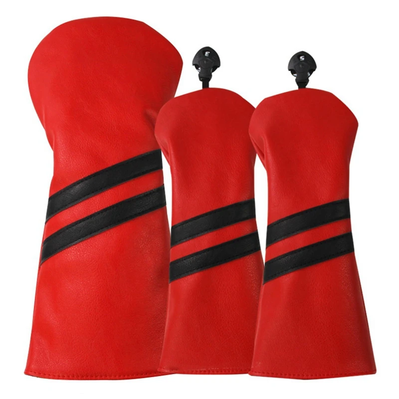 Hot New Golf Wood Club Cover Double Stripe Wood Club Head Cover Golf Club Protective Cover Pu Waterproof No. 135 Wood
Hot New Golf Wood Club Cover Double Stripe Wood Club Head Cover Golf Club Protective Cover Pu Waterproof No. 135 Wood
