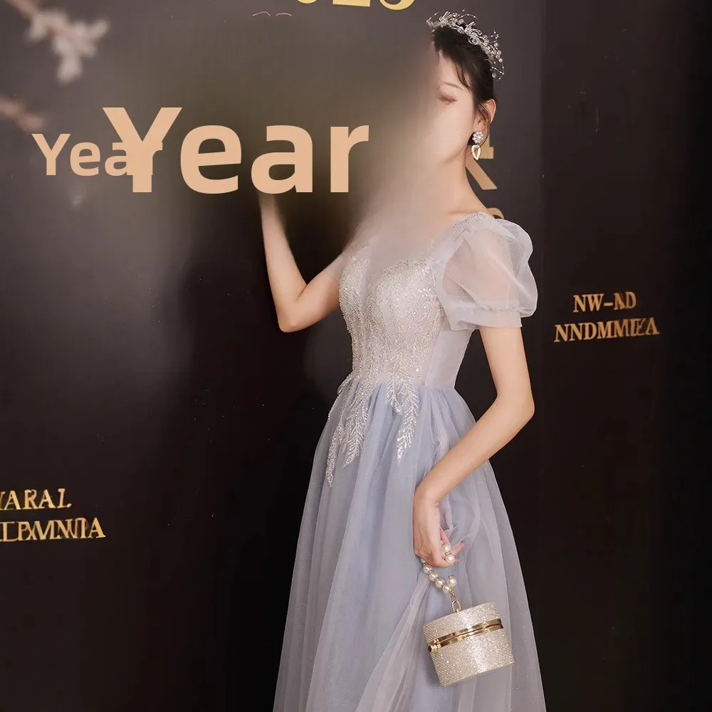 Ele Blue Evening Gown for Adults High Waist Long Dr for Banquets Art Exam Performances Luxury Sensation Par Dr
Ele Blue Evening Gown for Adults High Waist Long Dr for Banquets Art Exam Performances Luxury Sensation Par Dr