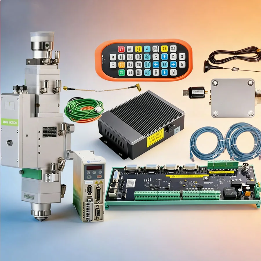 Raytools XC3000S laser cutting control system fiber metal sheet cutting pulse/bus laser cutting head BM110 automatic focusing
Raytools XC3000S laser cutting control system fiber metal sheet cutting pulse/bus laser cutting head BM110 automatic focusing