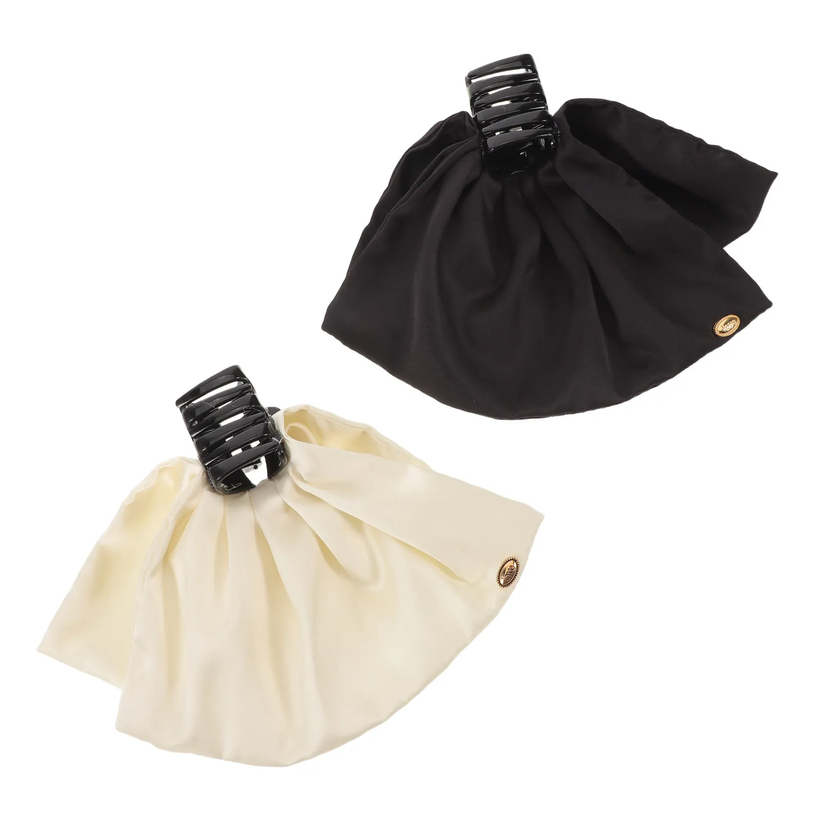 2pcs Bow Claw Clip Large Satin Clips For Women Solid Color Strong Hold Claw Clips For Thick Hair - Fashion Hair Styling
2pcs Bow Claw Clip Large Satin Clips For Women Solid Color Strong Hold Claw Clips For Thick Hair - Fashion Hair Styling