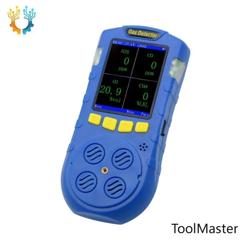 【2026】Factory Price 4in1 Gas Detector Portable Multi Gas Detector
【2026】Factory Price 4in1 Gas Detector Portable Multi Gas Detector
